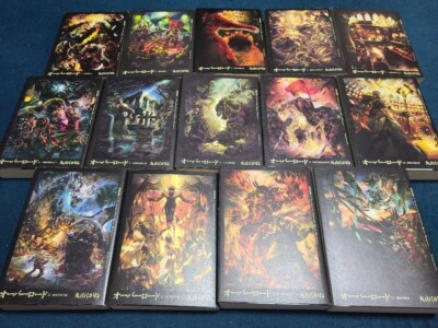 Overlord [ in Japanese ] vol.1-14 Light Novel Set Over Lord Kugane Maruyama