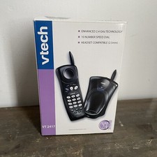 Vtech Cordless Telephone with Base New in Box VT2417 High Frequency 2.4 GHz