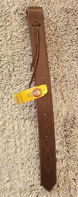 Hamilton Premium Leather Flank Billet, 1-3/4 by 21-inch, Havana Brown
