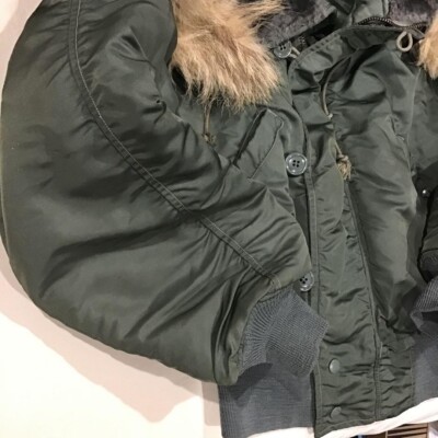 Vintage 60s Alpha N-2B Flight Jacket, L, 1963 Black Tag, CONMAR