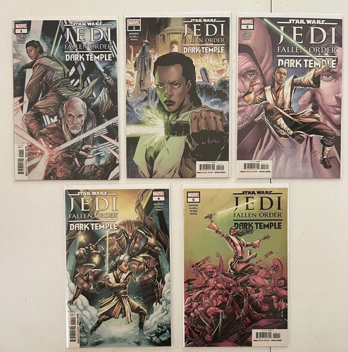 STAR WARS: JEDI FALLEN ORDER: DARK TEMPLE #1-5 COMPLETE SET! 1st SECOND SISTER!