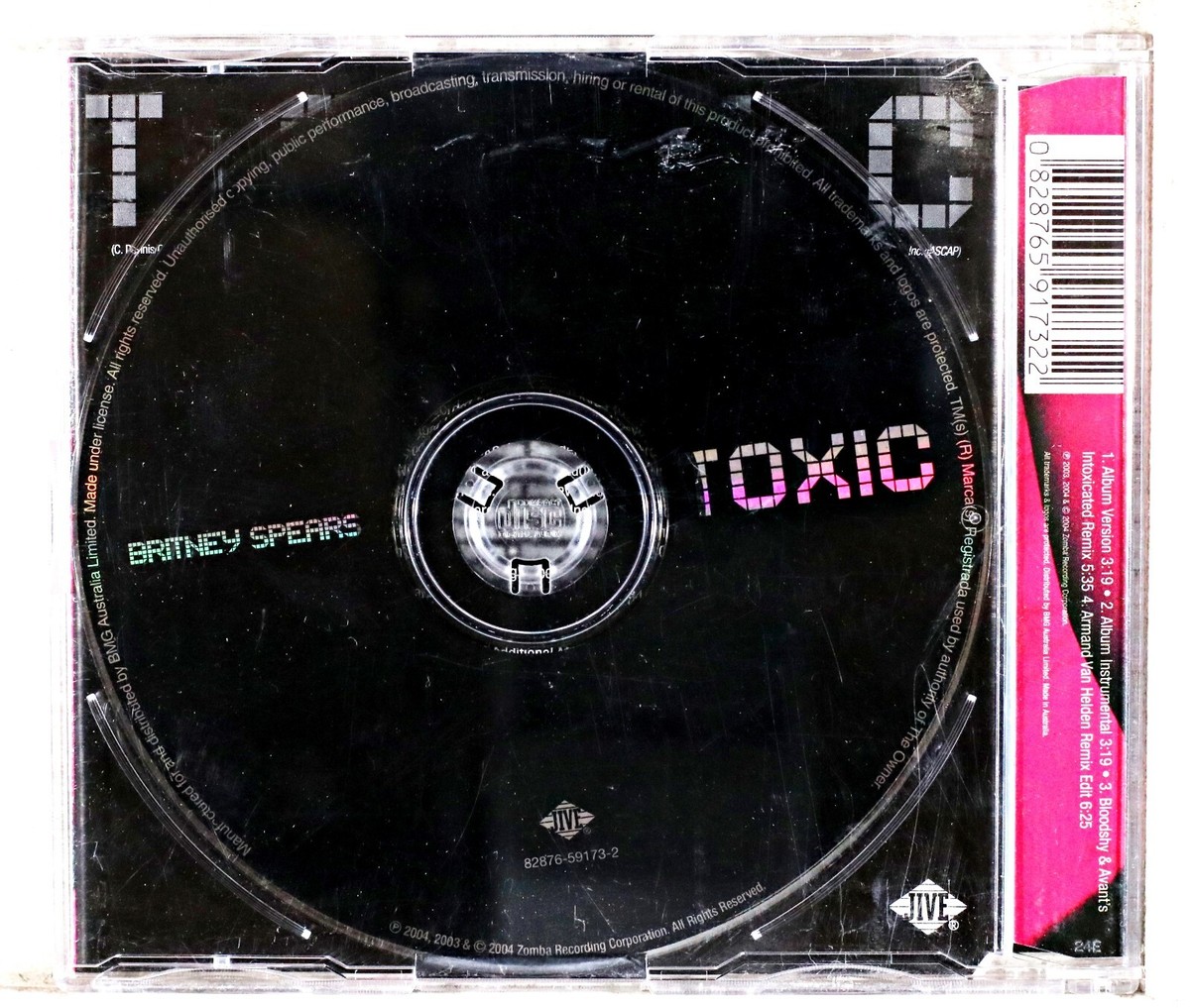 Britney Spears - Toxic [Import CD] (CD 2004) 828765917322| eBay