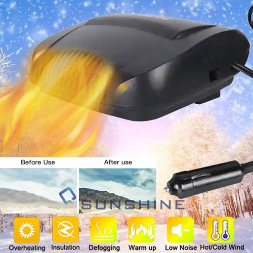 Tragbare Heizung Heizung Kühlgebläse Defroster Demister für Auto LKW 12V DC - Bild 22 von 60