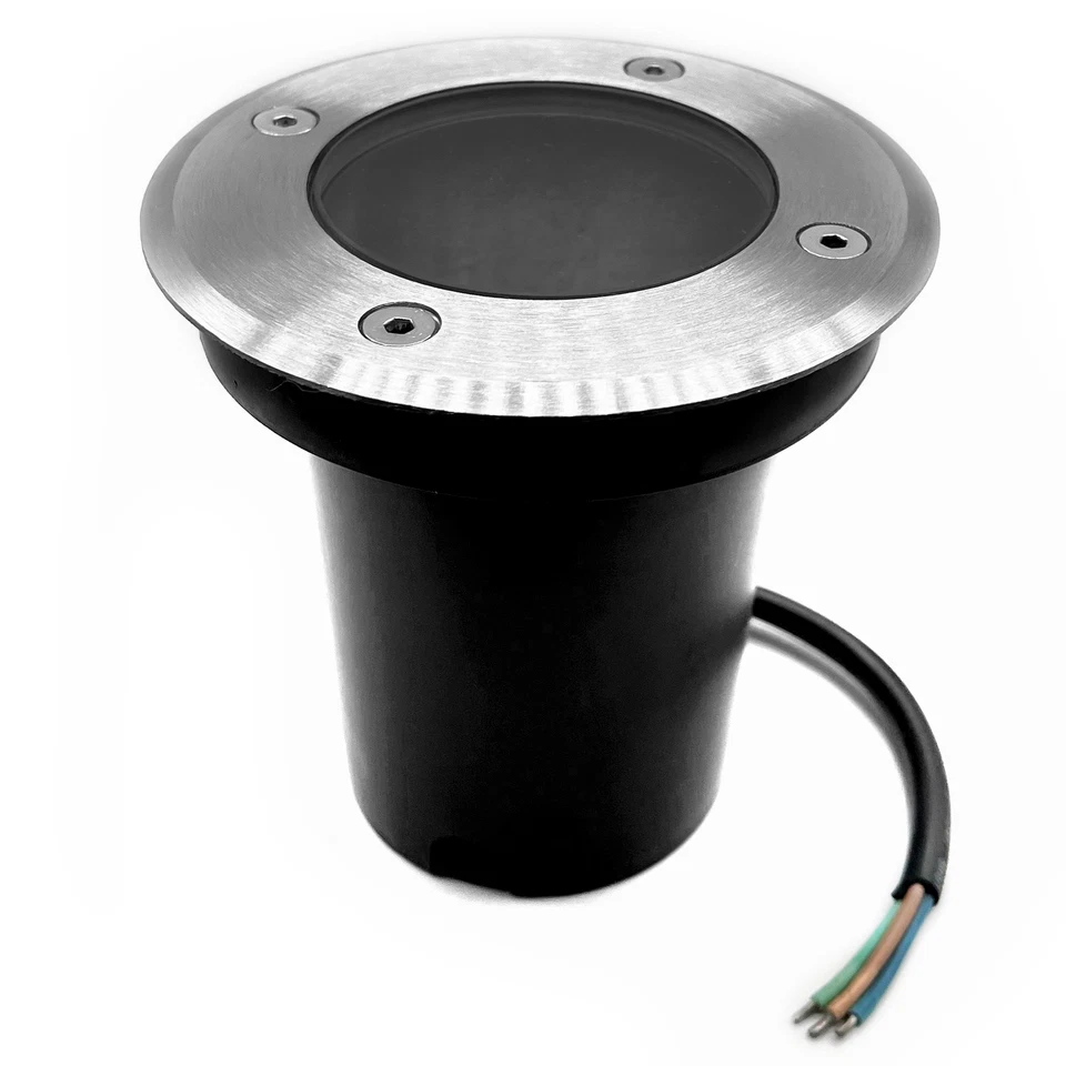 10x Bodenleuchte Bodeneinbaustrahler Gartenleuchte Bodenstrahler Einbauspot GU10 - Bild 2 von 4