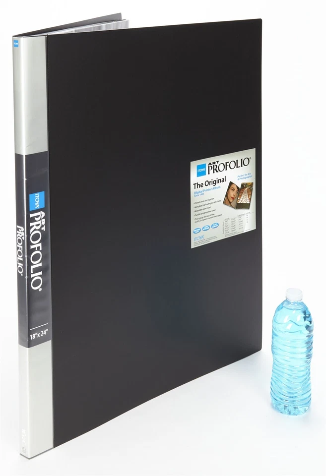 Álbum de libros de almacenamiento/exhibición Itoya Art Profolio 18x24" 24 fundas para 48 vistas Foto 3 de 4