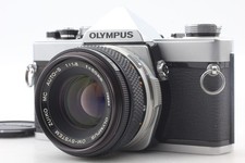  Near MINT Olympus OM-1 SLR 35mm Film Camera F.Zuiko 50mm f1.8 Lens From JAPAN