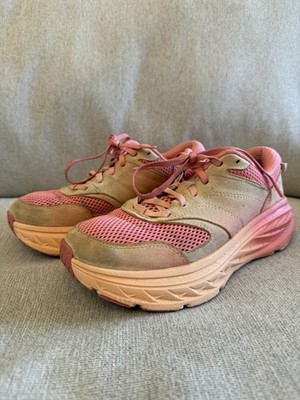 Hoka One Bondi L Vibrant Bloom Cantaloupe Unisex 1165690 Women s Size 9