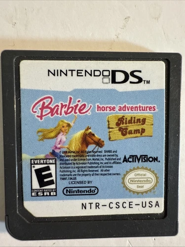 Barbie Horse Adventures: Riding Camp (Nintendo DS, 2008) Cartridge only Tested