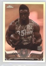 2013 Topps Chrome Sepia Refractor 24/99 Kerwynn Williams #99 0a1