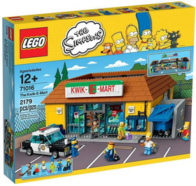 LEGO The Simpsons 71016 KwikEMart Building Set 2179pcs Brand New Sealed