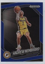 2024-25 Panini Prizm Black Blue Prizm 10/199 Andrew Nembhard #180 1oa8