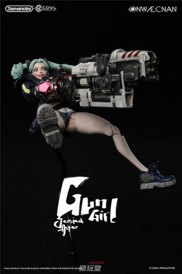 Romankey x COWL Gun Girl Jessica ASTER figure 1/12 Delux version