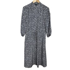 Ralph Lauren Alixandra Floral Pocket TieWaist Shirtdress Dress 9 Modest Tradwife