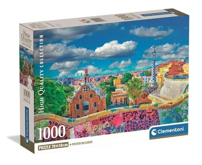 CLE Puzzle 1000 Compact Park Gul Barcona 39954