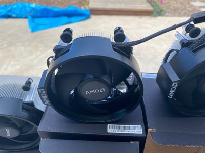 10 NEW! AMD Wraith Spire AM4 CPU Cooler Fan with Heat-sink  P/N712-000055 Rev: G