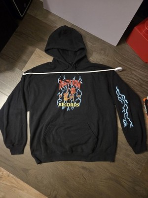 Death Row Records black hoodie Size L #rapper #hiphop #y2k