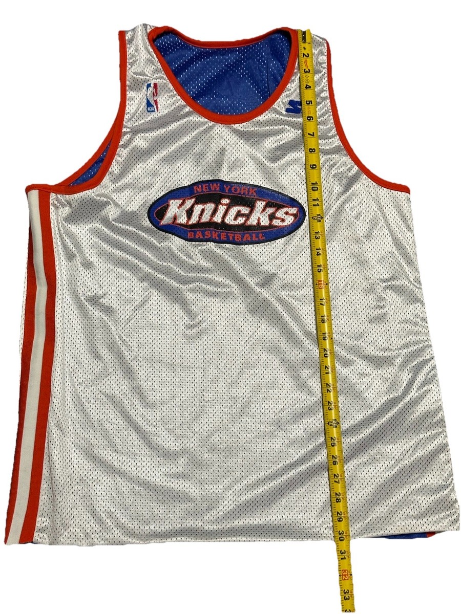 Vintage 90s Starter New York Knicks Reversible Practice Jersey