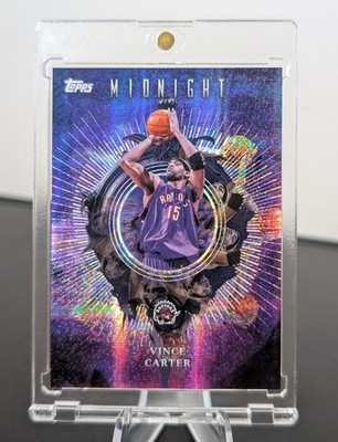 Vince Carter 2025-26 Topps Midnight Insomnia MoonBeam Parallel IN-15 Raptors SSP