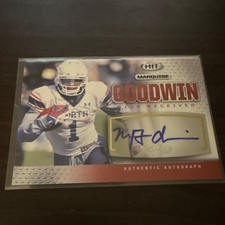 SAGE 2013 Hit Marquise Goodwin #A148 Texas Longhorns NCAA Autograph Card