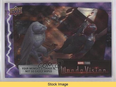 2022 Marvel Studios' WandaVision Purple Spell Vision #84 READ kr0