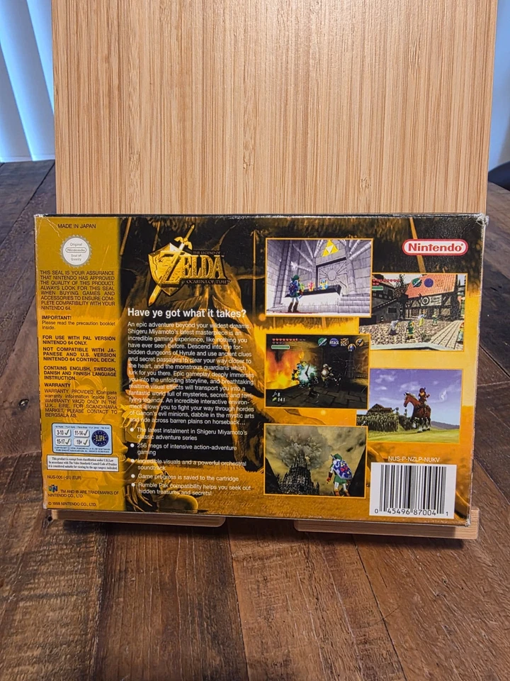 The Legend of Zelda: Ocarina Of Time (Nintendo 64) - Boxed, complete, and tested - Image 2 of 4