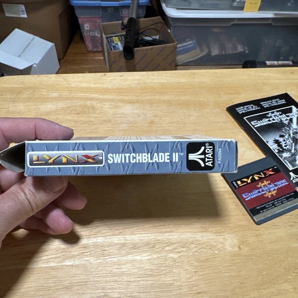 Atari Lynx - SwitchBlade II  - CIB - Image 4 of 4