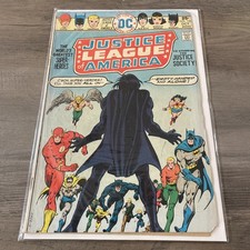 JUSTICE LEAGUE OF AMERICA JLA #123 DC COMICS 1975 BRONZE AGE