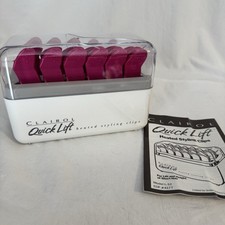 Vintage 90s Clairol Quick Lift Heated Hair Volume Styling Clips TESTED