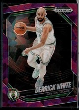 2024-25 Panini Prizm Black #146 Derrick White Purple Ice Prizms #/149