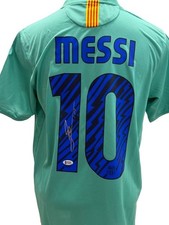 Maglia Barcellona Lionel Messi firmata autografata autenticazione BAS