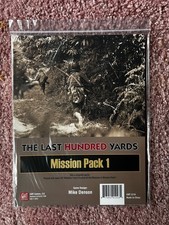 The Last Hundred Yards Mission Pack 1 module by GMT Games 2022 mint