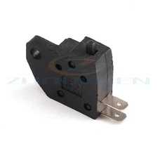 Universal Black Front Brake Light Switch for Honda, Suzuki, Kawasaki - Left,