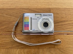 Working Praktica DCZ 5.8 5.0MP 3x Zoom Digital Compact Camera Silver #9