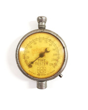 Vintage Invincible Tire Gauge 0-120 Lbs Us Gauge Co Pat 1906