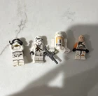 LEGO Star Wars Stormtrooper minifigure lot with R2-D2 astromech droid