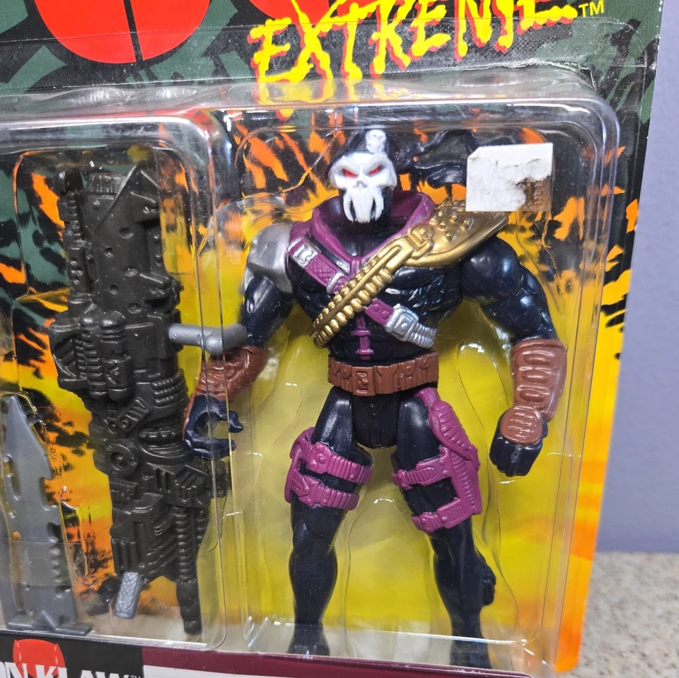 1995 GI JOE EXTREME IRON KLAW Batalla Activado Cohete de Asalto Hasbro Kenner Foto 4 de 4