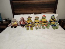 Franco Teenage Mutant Ninja Turtles: Mutant Mayhem Lote de 6 Almohadas de Peluche Usadas