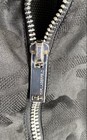 Karl Lagerfeld Men's Black Tonal Camouflage Full Zip Bomber Jacket Sz XL — photo 5