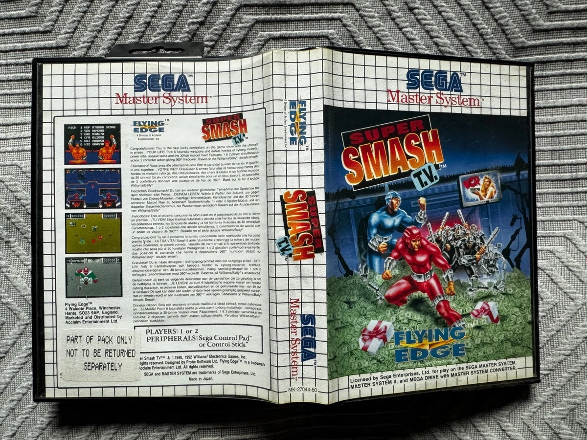 Super Smash T.V. SEGA Video Games for sale | eBay