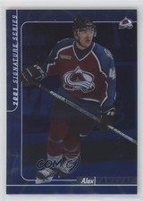 2000-01 ITG Be A Player Signature Series Sapphire 48/100 Alex Tanguay #137 0c2