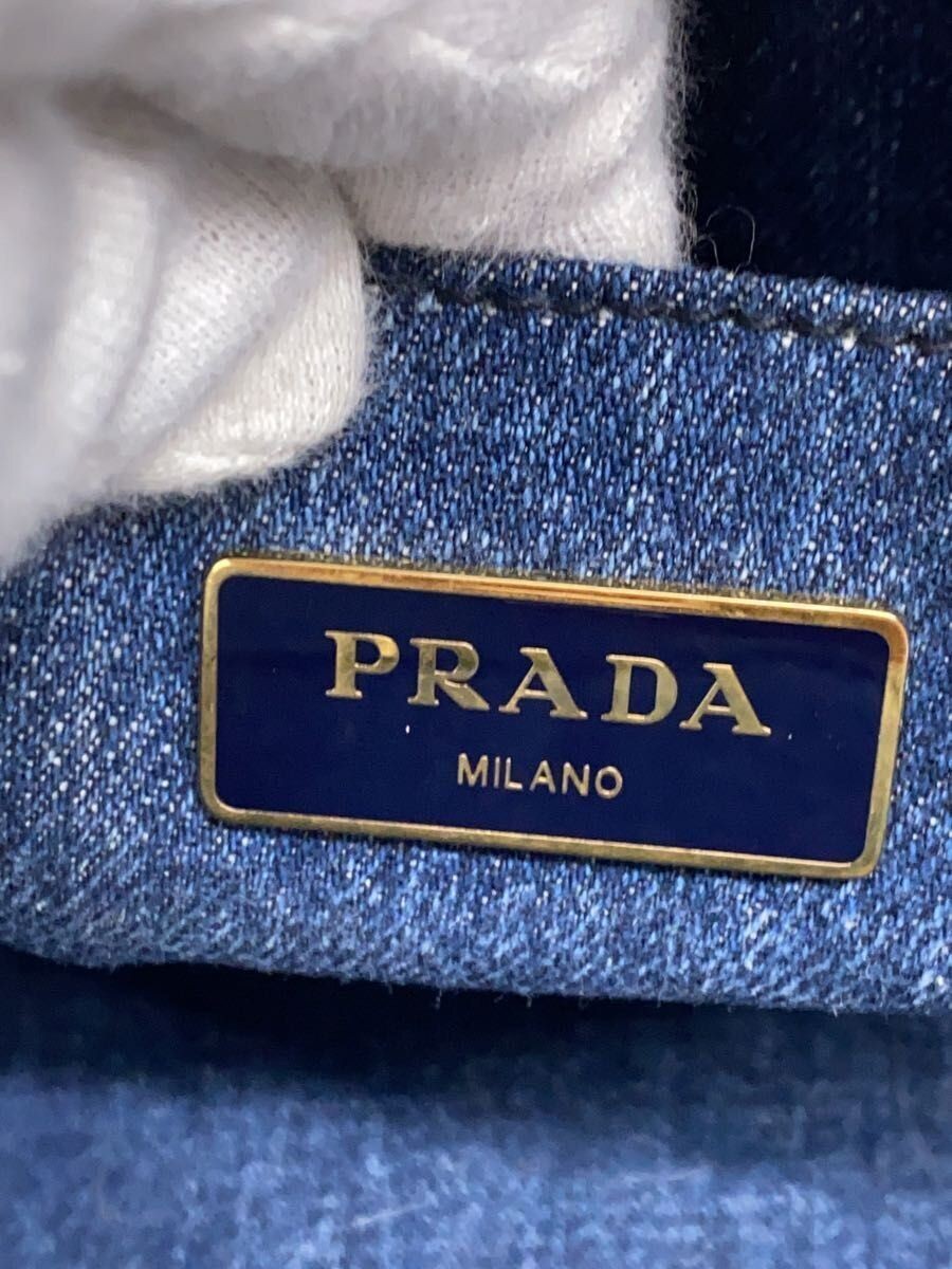 PRADA Handbag Denim 1BG439 Used thumbnail 5