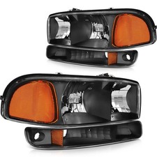 GMC Sierra 1500 Headlight Assemblies 1999-2006 2007 Classic