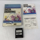 DELTA DRAWING - Atari 400/800 Computer Video Game Cartridge - Complete