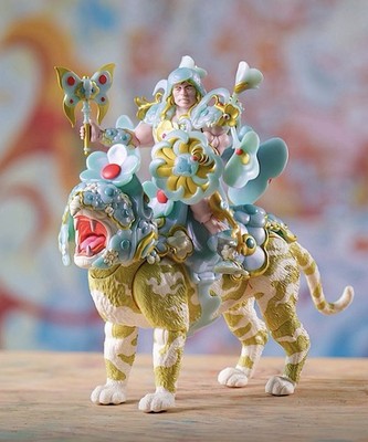 Mattel Creations MOTU x James Jean Floral He-Man and Battle Cat 2 Pack IN HAND