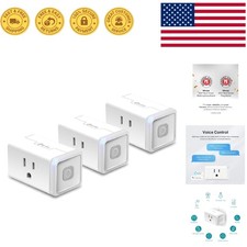 Smart Wi-Fi Outlet Plug - Works with Alexa an...