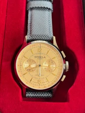 Strela TR42LAM 42mm Chronograph "Tribute" Russian Watch Poljot 3133