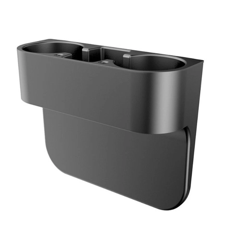 Portavasos Negro Bebida Bebida Asiento Costura Cuña Coche Auto Camión Montaje Universal Foto 4 de 4