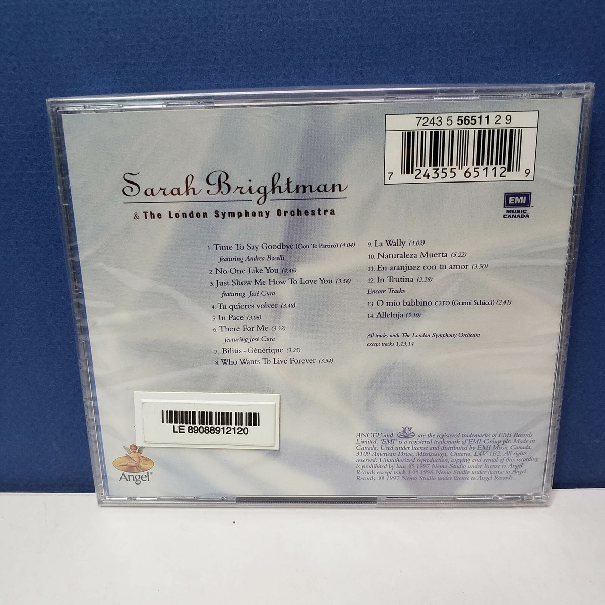 SARAH BRIGHTMAN - Time To Say Goodbye The London Symphony