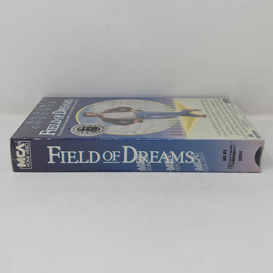 Field of Dreams (VHS, 1990) ITA Platinum Video Award NEW SEALED MCA Watermarks - Image 3 of 4