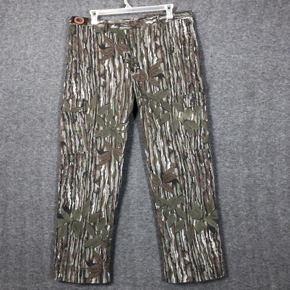 VTG Blue Bill Realtree Camo Cargo Pants by Red Head Mens 42 x 31